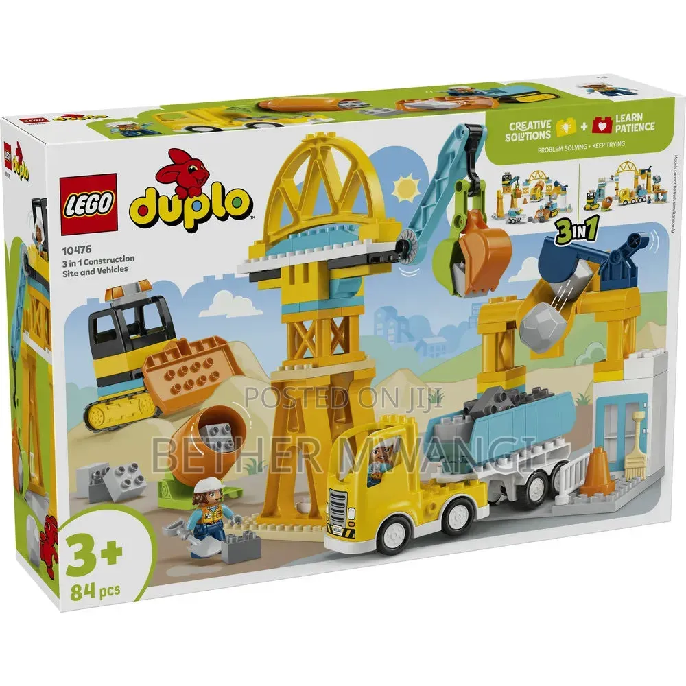 Duplo 3 on 1 Construction Site Vehicles in Kenya