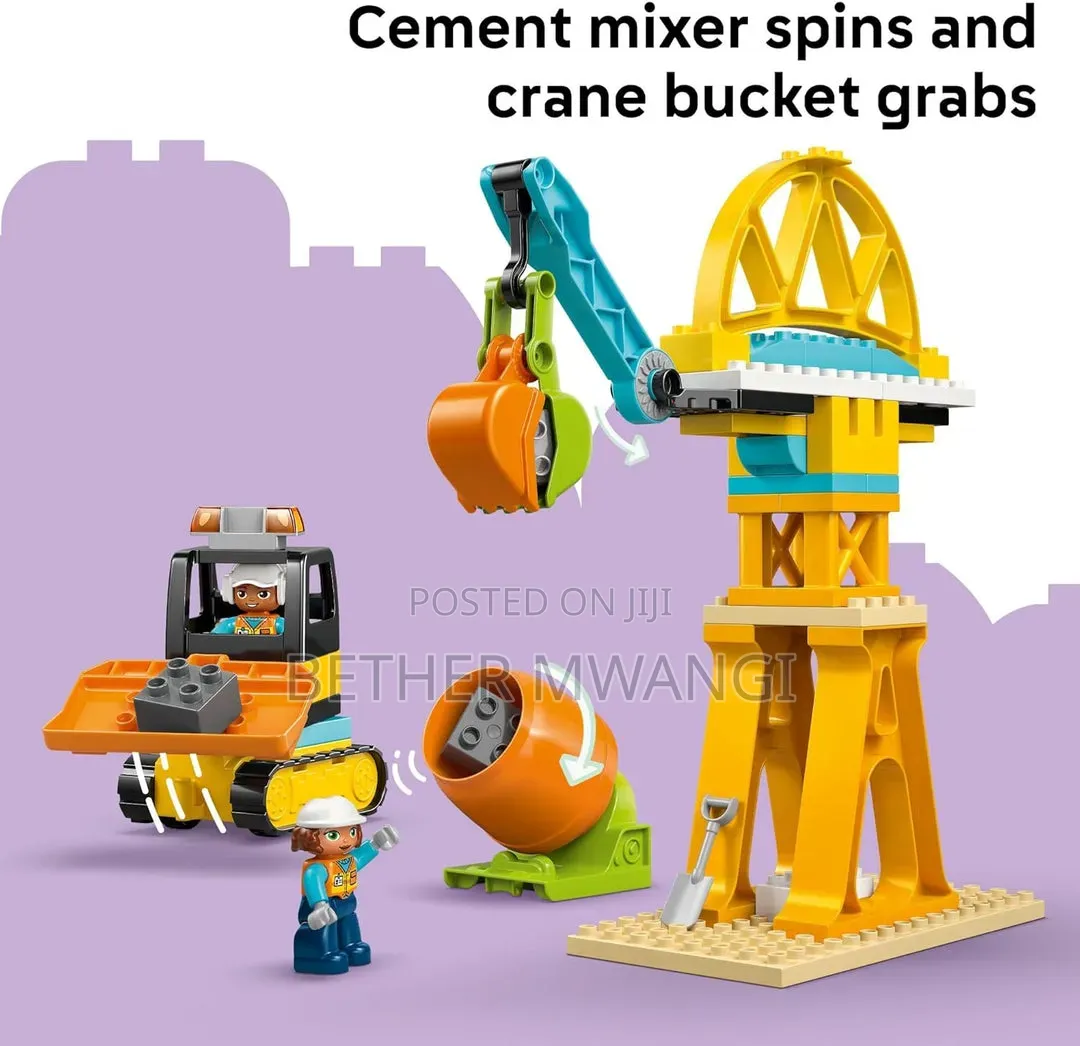 Duplo 3 on 1 Construction Site Vehicles in Kenya