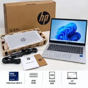New Laptop HP 8GB Intel Core Ultra 7 SSD 512GB