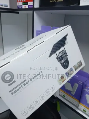 Dual View V380 WiFi Solar Camera for Homes, Farms and Small Shops Plus