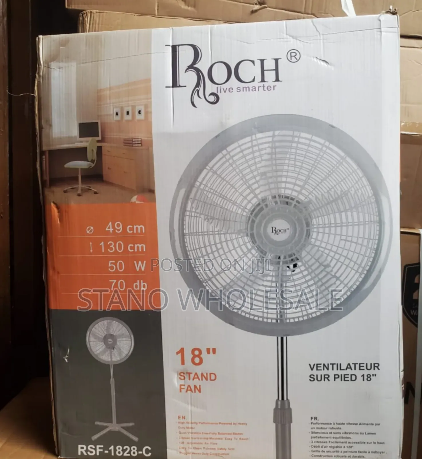 Roch 18inch Standing Fan
