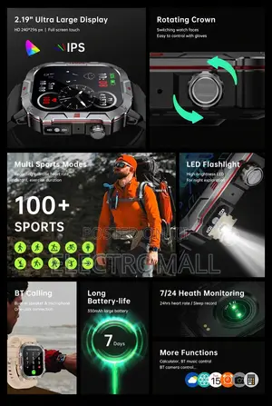 C40PRO Rugged Smart Watch