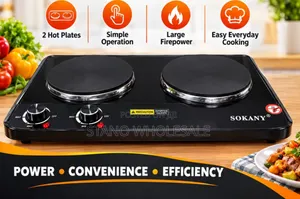 Sokany Double Electric Stove