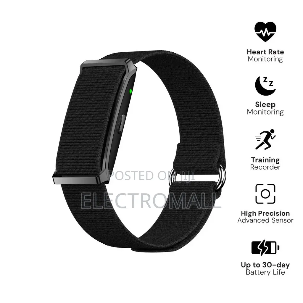 Dual-Strap Smart Health Fitness Band