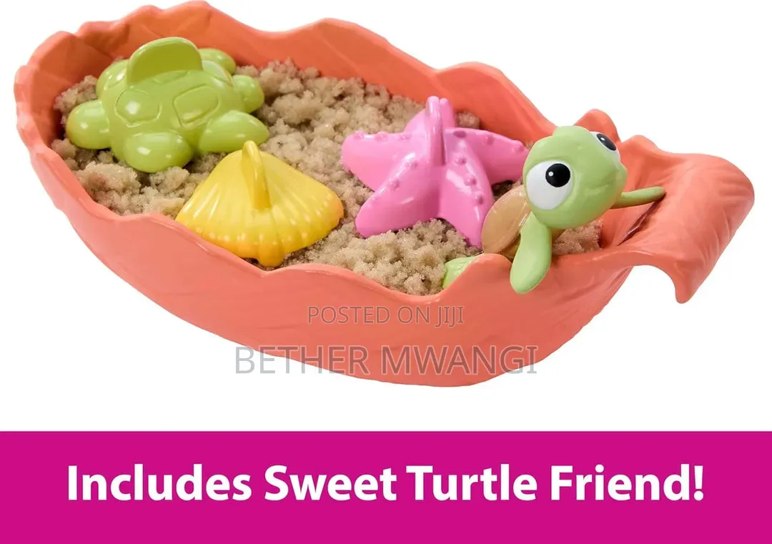 Disney Princess Ocean Friends Princess Moana Doll With Moldable Sand