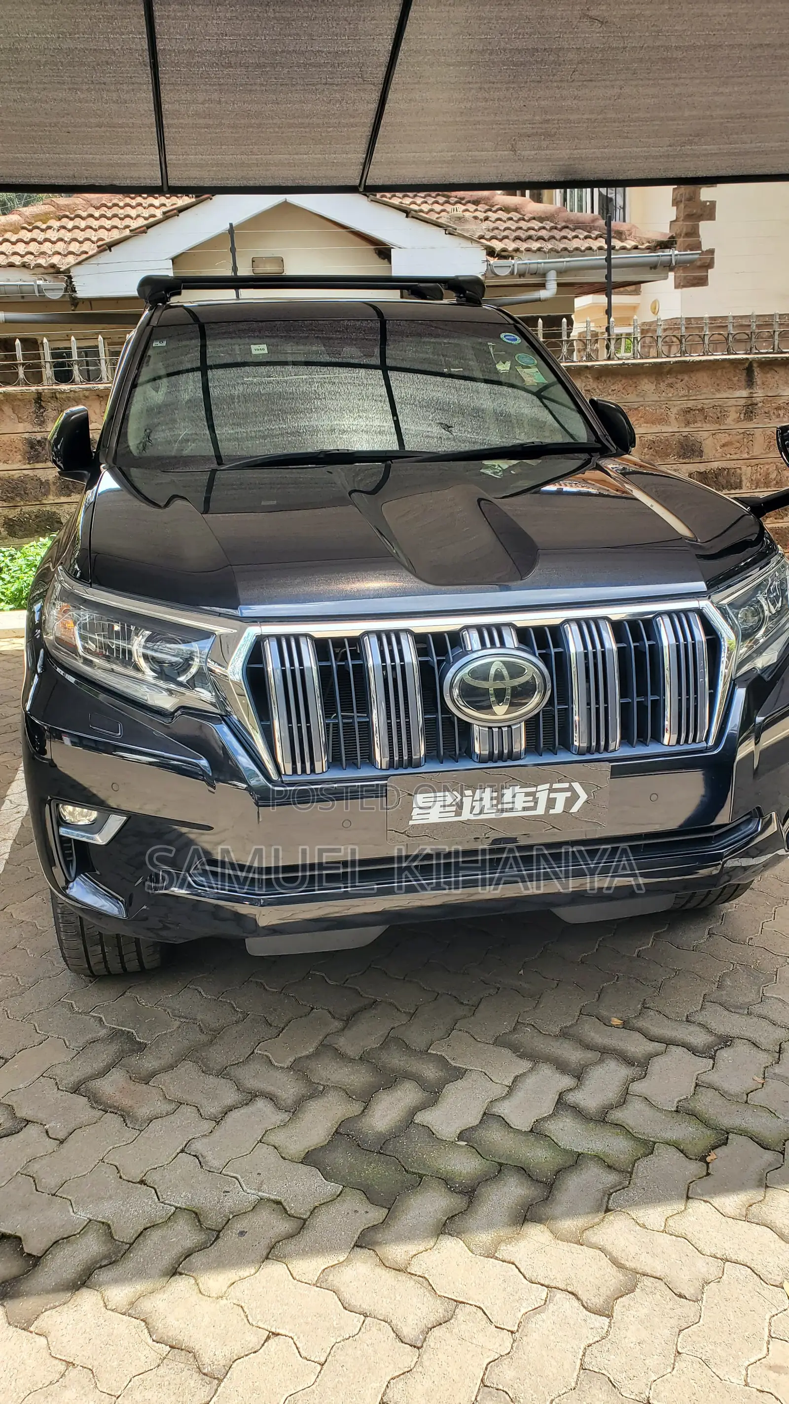 Toyota Land Cruiser Prado 2019 Black