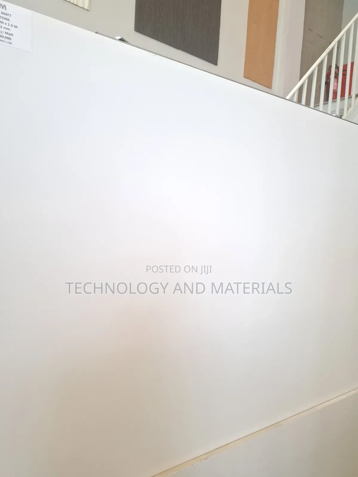 Pure White Matt Sintered Stone