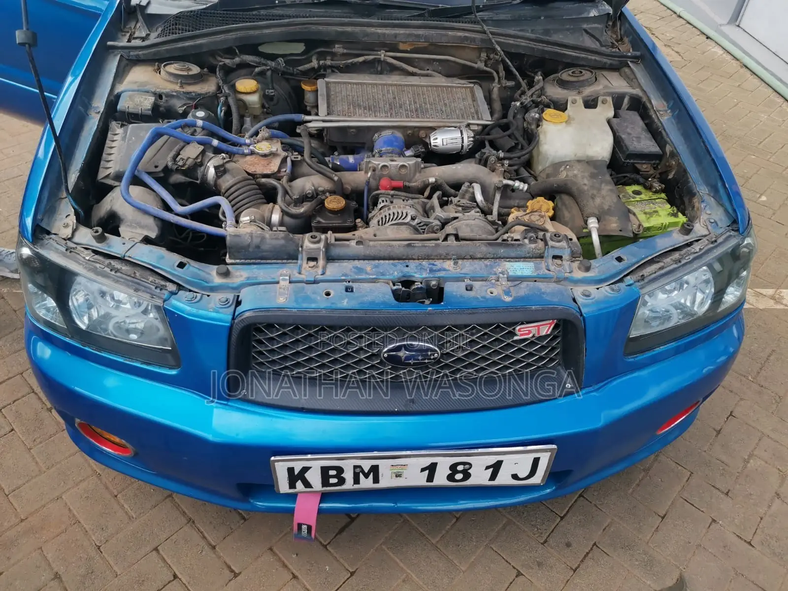 Subaru Forester 2.0 XT Turbo 2005 Blue