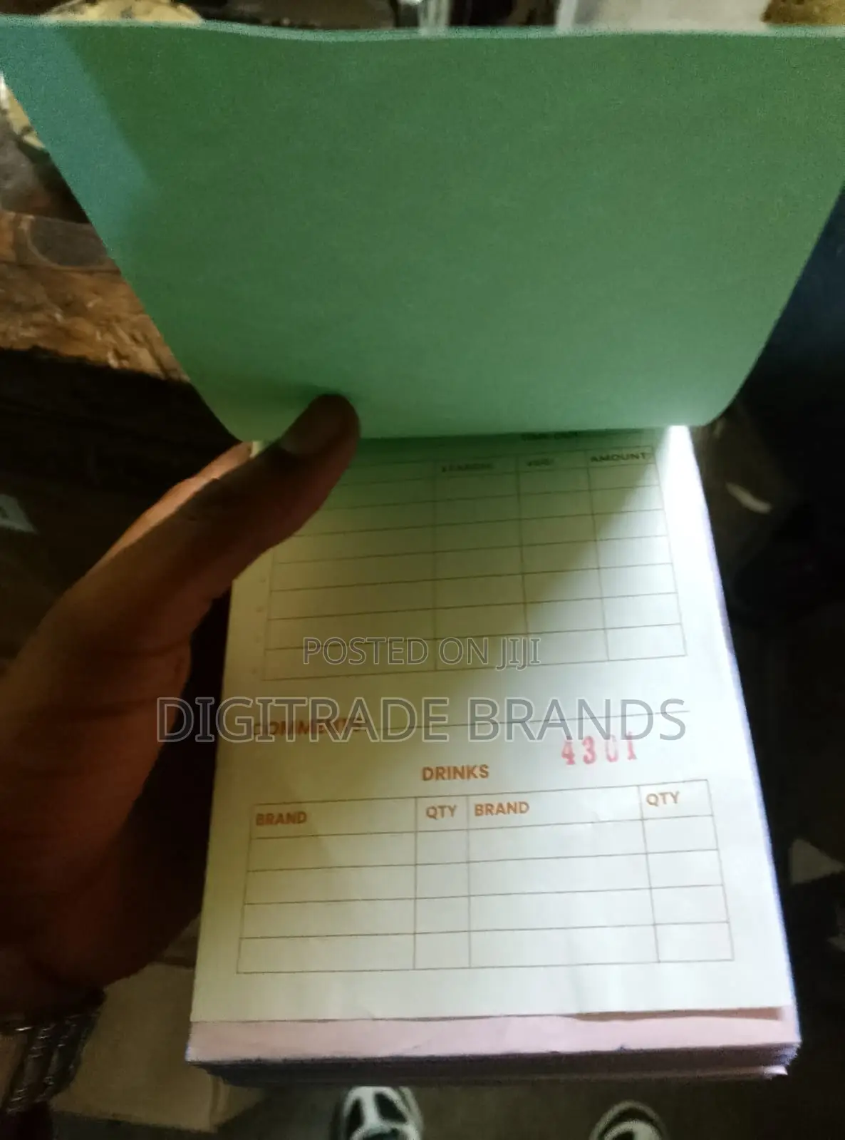 Custom Branded Receipt Books