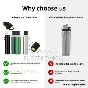 Mini Type-C Flameless Electric Lighter