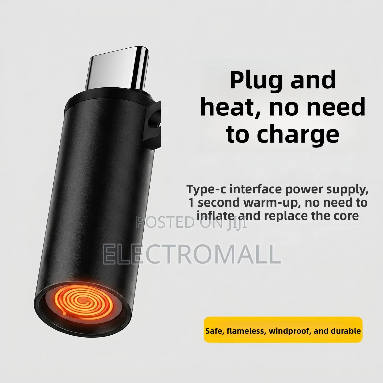 Mini Type-C Flameless Electric Lighter