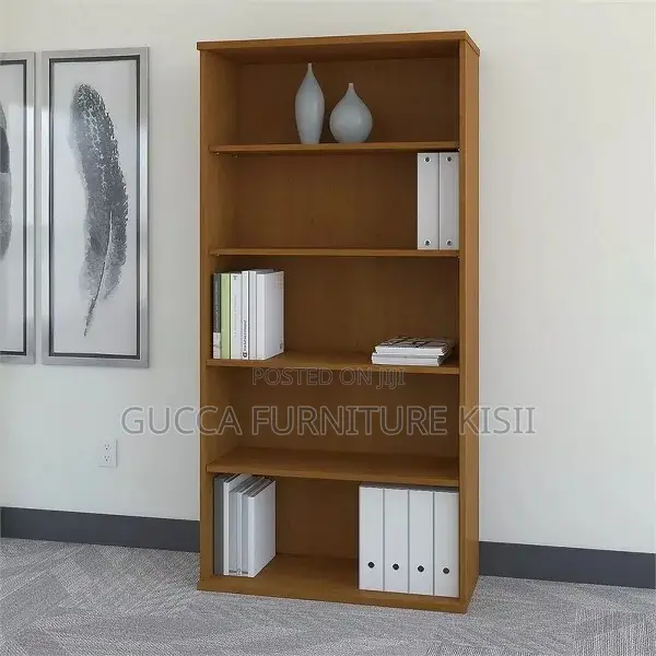 5-Tier Wooden Bookshelf