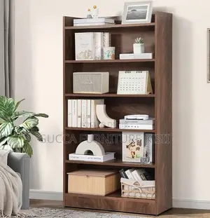5-Tier Wooden Bookshelf