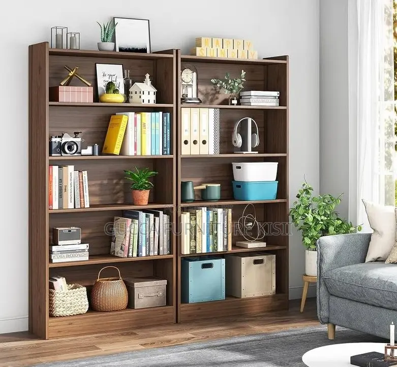 5-Tier Wooden Bookshelf