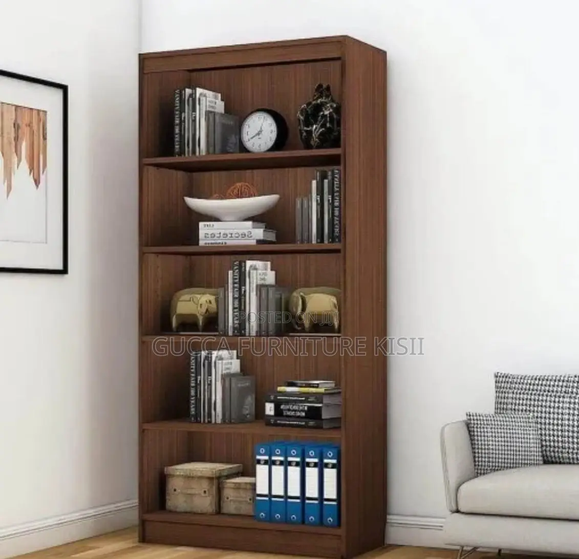 5-Tier Wooden Bookshelf