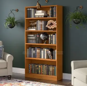5-Tier Wooden Bookshelf