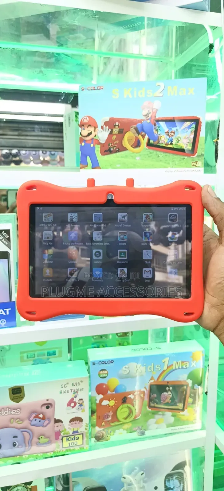 New Tablet 256 GB Red