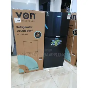VON 182 Litres No Frost Fridge TMF - 182NRAK ,Dark Inbox Refrigerator