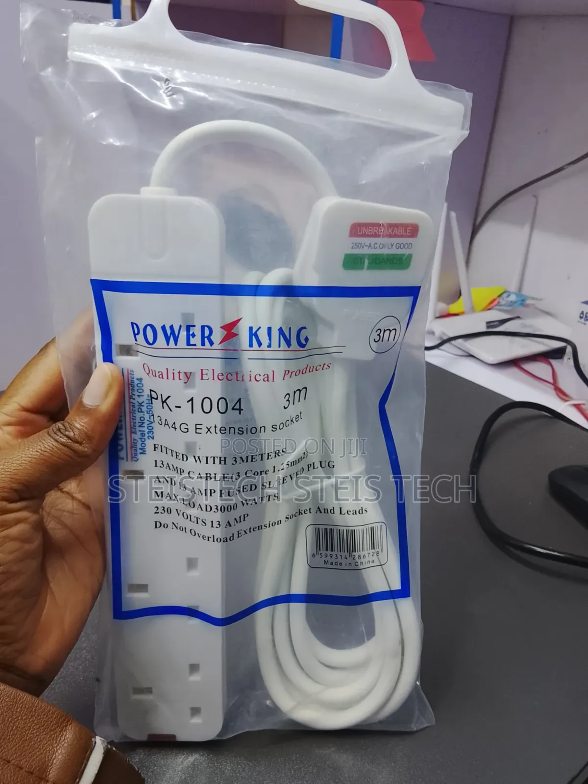 Power King 4ways Extension