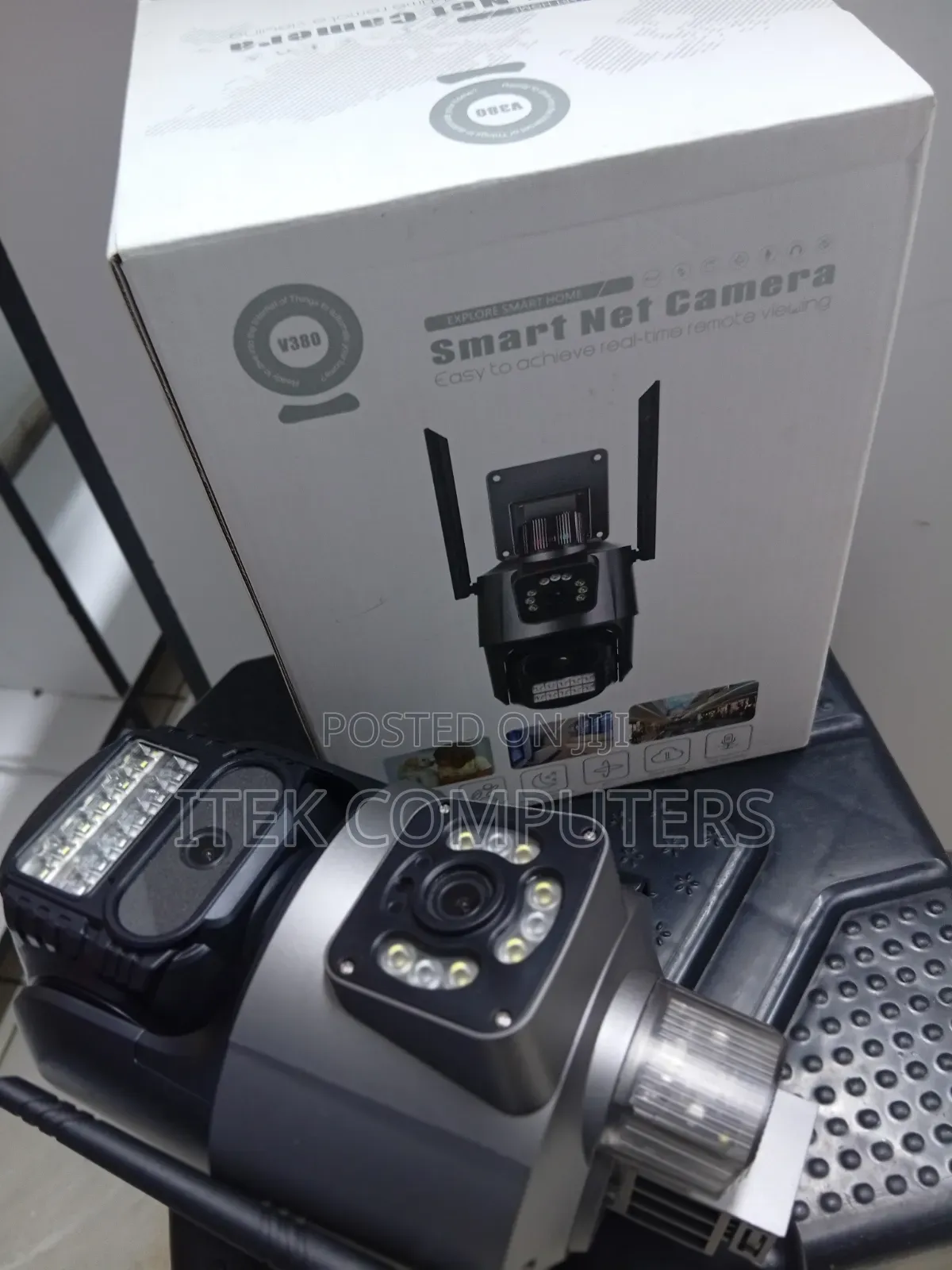 V380 WiFi Dual Bulb Camera With Smart Motion Detection