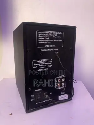 AMPEX AX013 2.1Bluetooth HomeTheatre Main Unit – Speakers Not Included