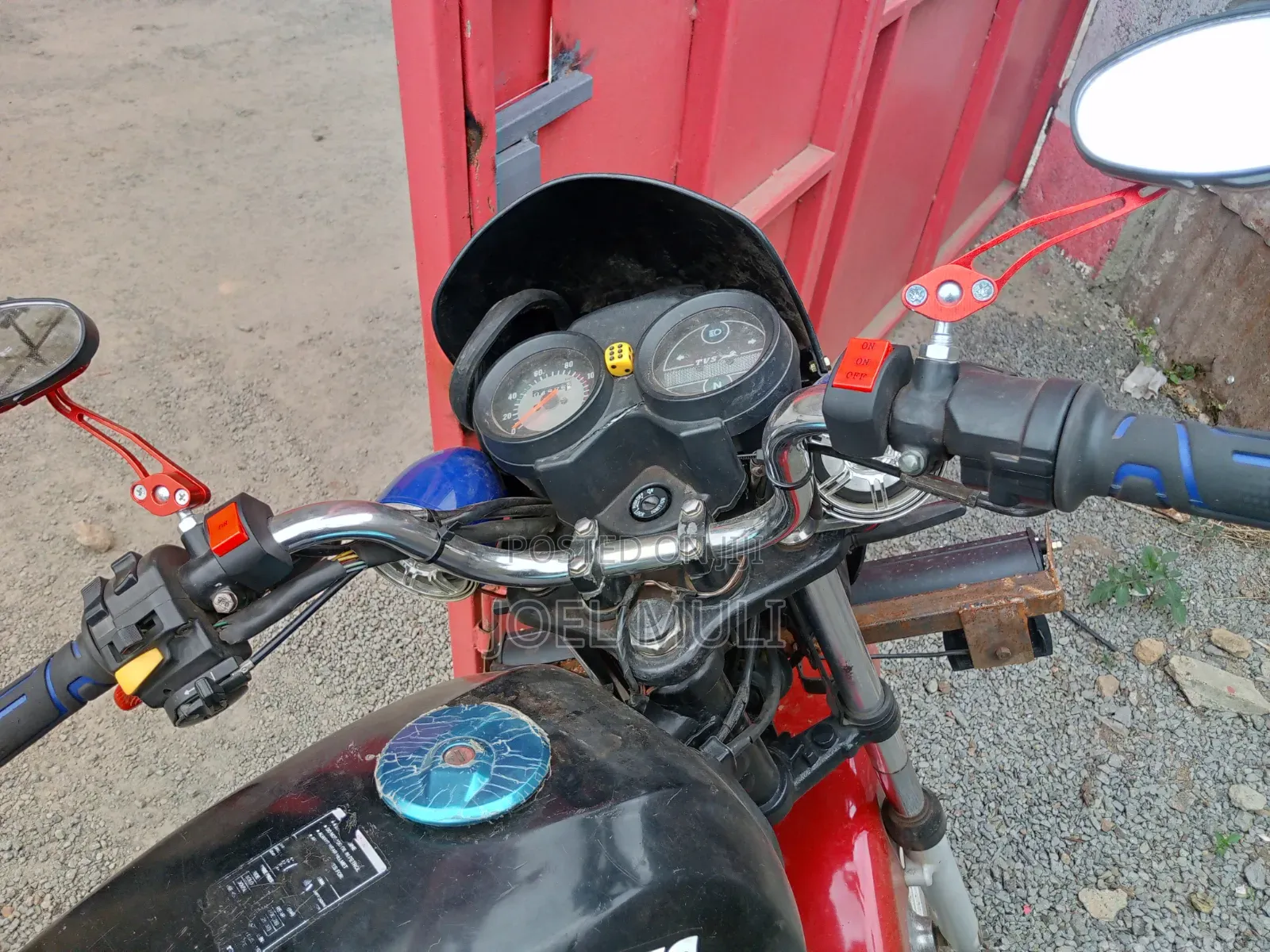 TVS XL 100 2021 Red