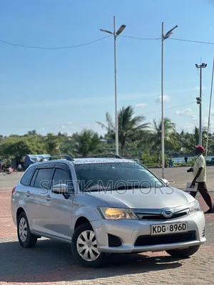 Toyota Corolla Fielder 2013 Silver