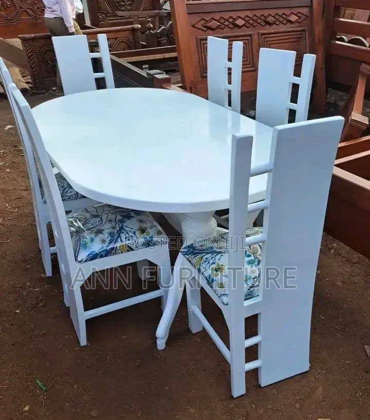 Dinning Table 6seater White