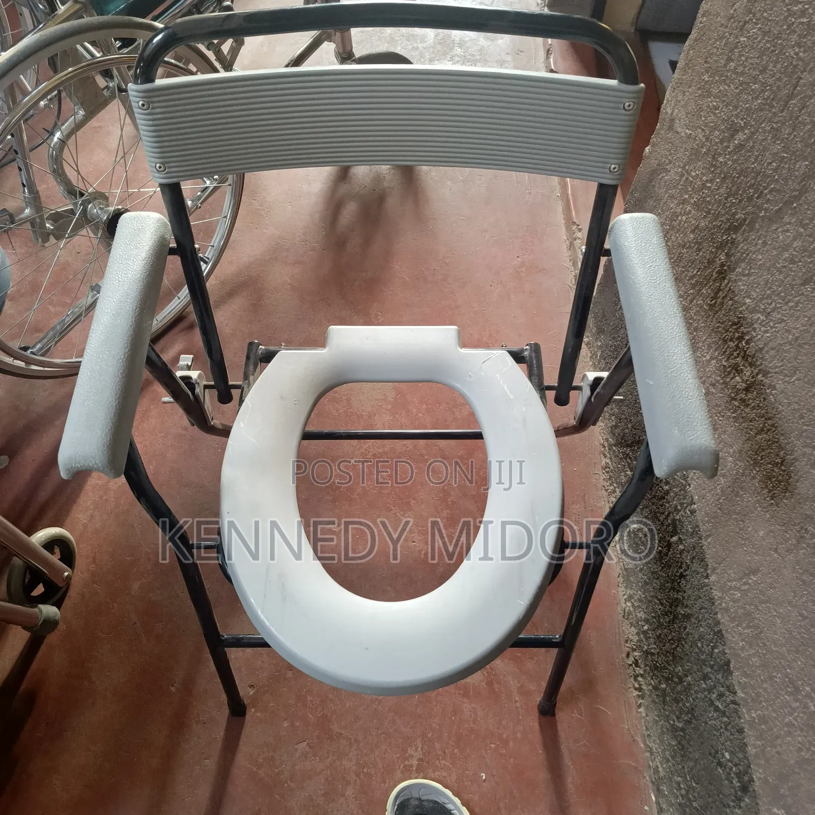 Commode Wheelchair, Portable Support Walk, Toilet Support Seat
