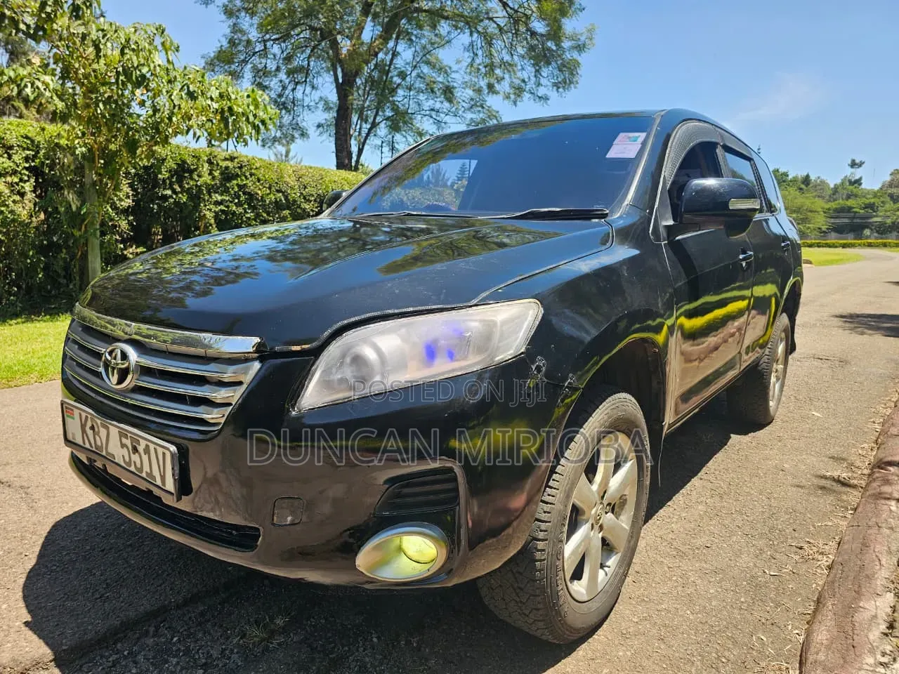 Toyota Vanguard 2013 Black