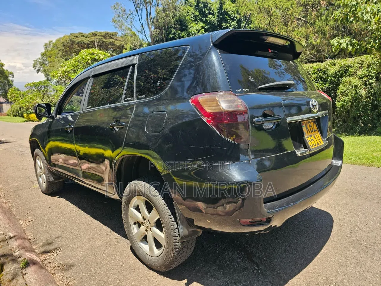 Toyota Vanguard 2013 Black