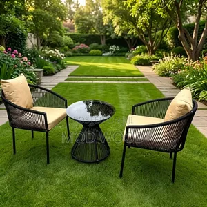 Urban Horizon Woven Outdoor Patio Bistro Set