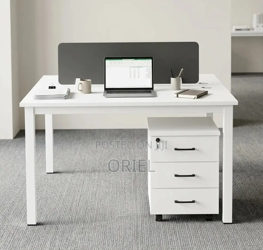 Office Workstation : Modular Workstation 2-Seater Bench