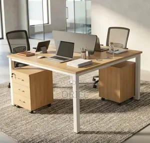 Office Workstation : Modular Workstation 2-Seater Bench