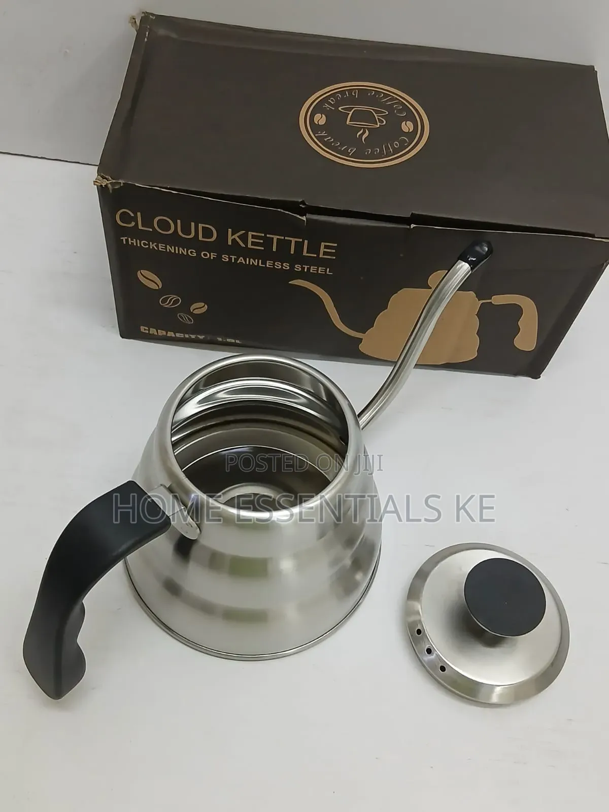 *1.2L Stainless Steel Coffee Kettle Gooseneck