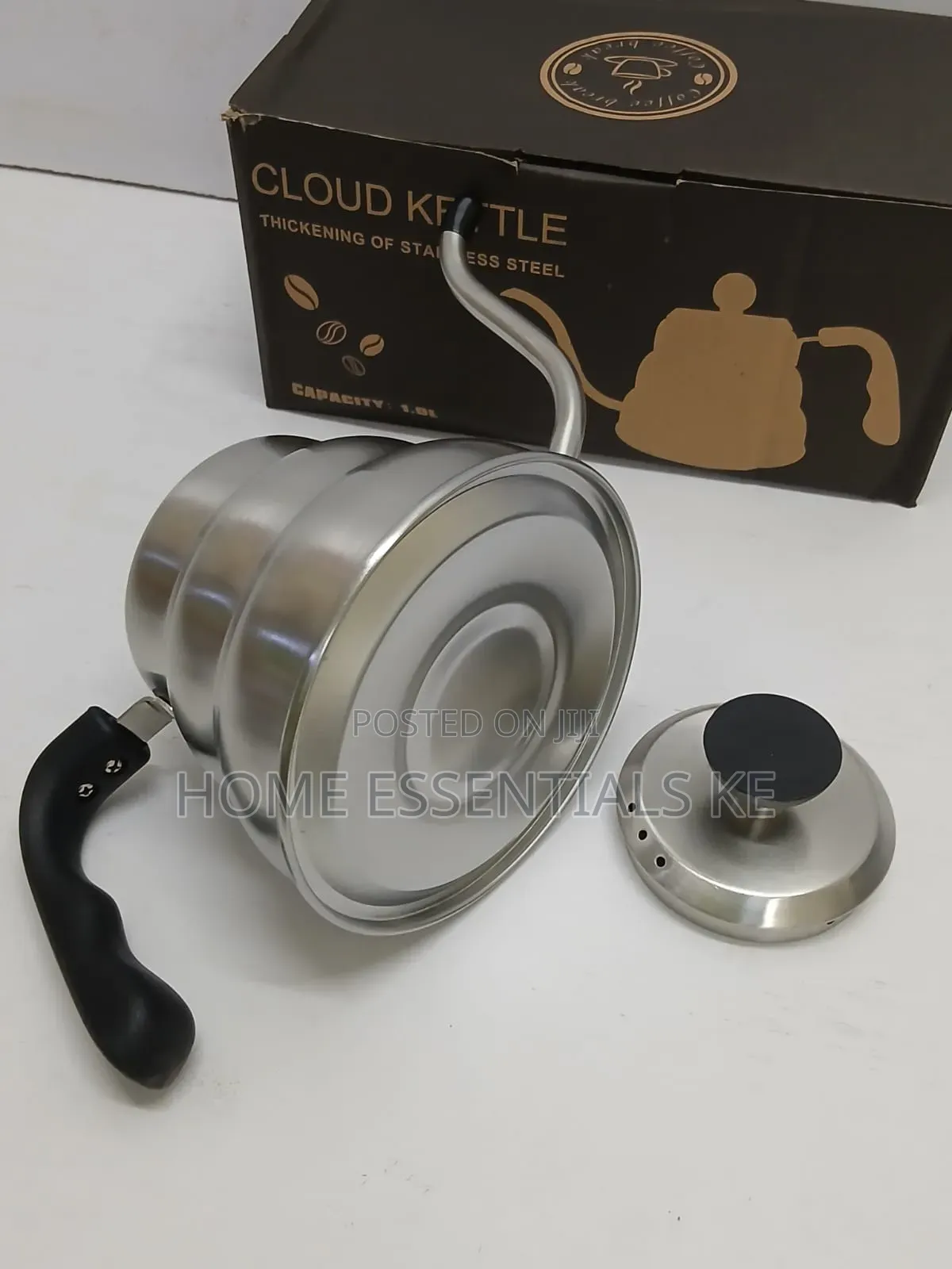 *1.2L Stainless Steel Coffee Kettle Gooseneck