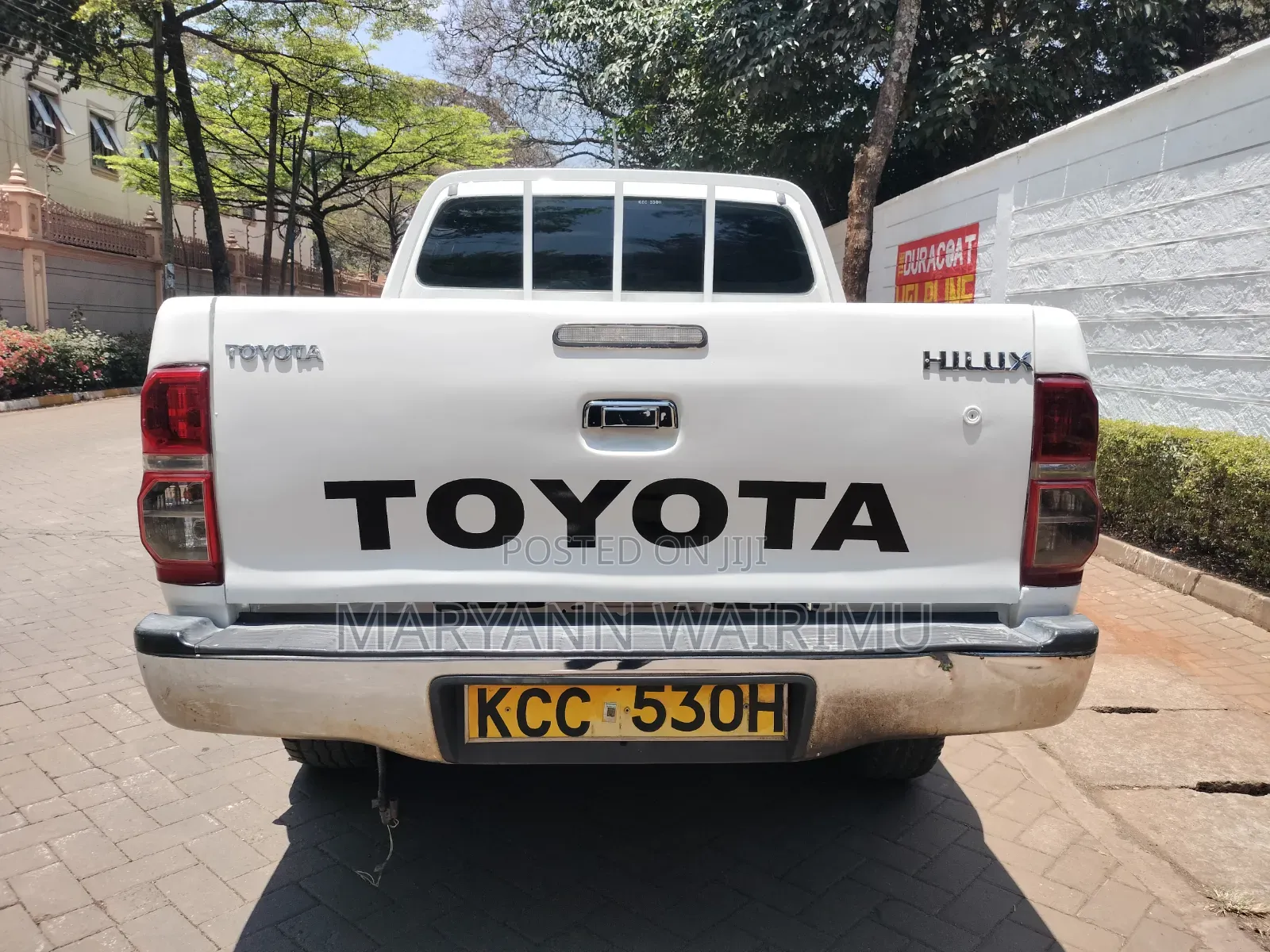 Toyota Hilux 2014 White