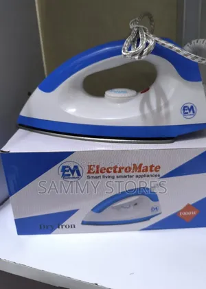 ElectroMate Heavy-Duty Dry Iron 1000W – Home Office Use
