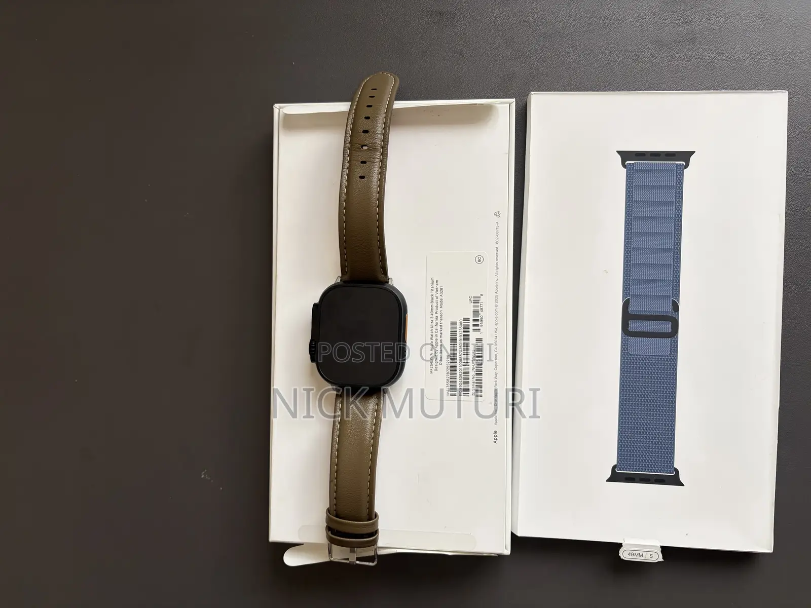 Apple Watch Ultra 3 Black Edition