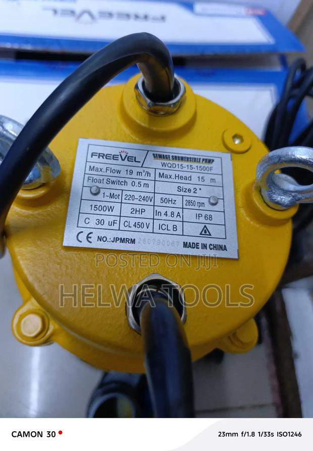 Sewage Submersible Pump (2Hp) - thumbnail 2
