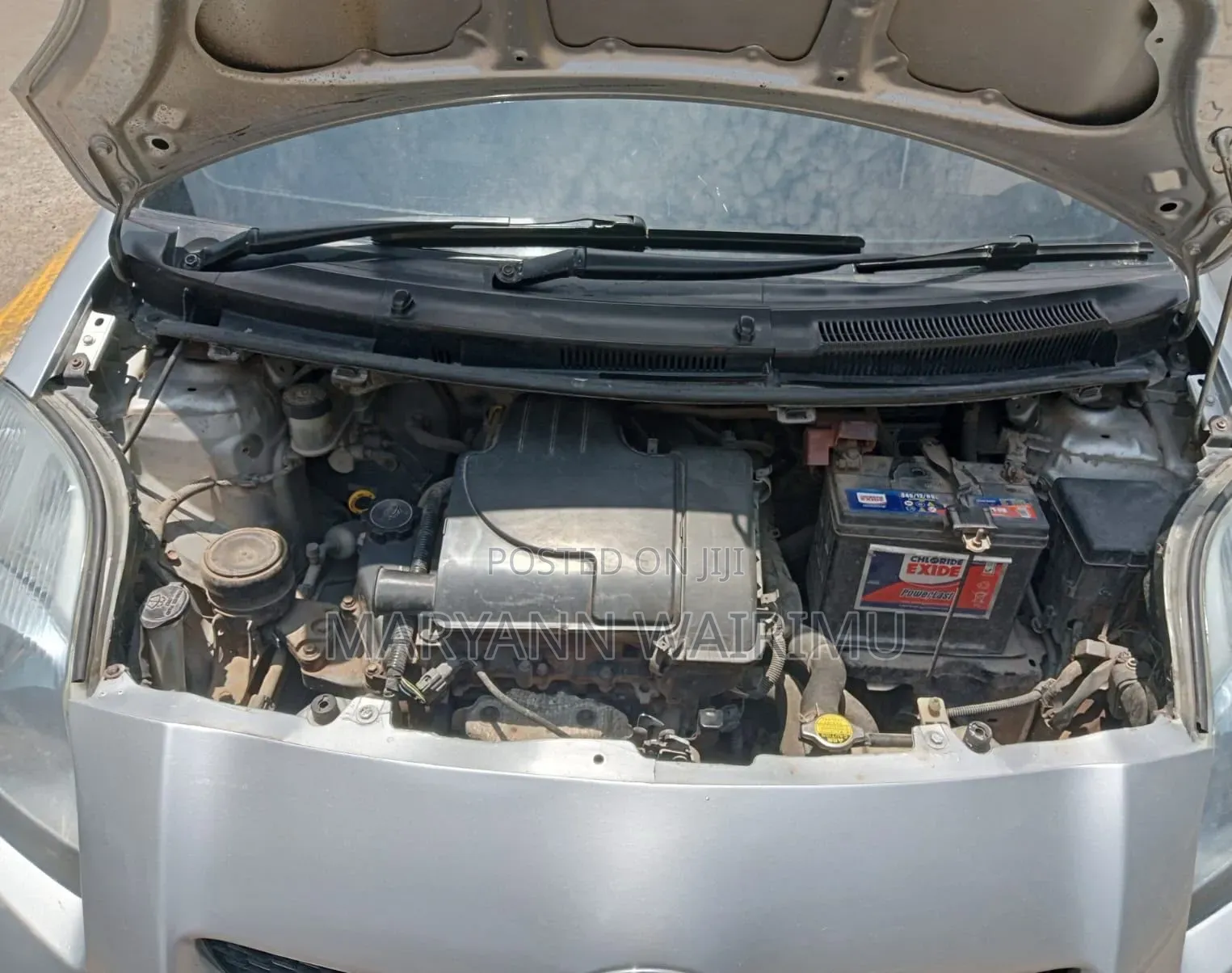 Toyota Vitz 1.0 FWD 5dr 2008 Silver