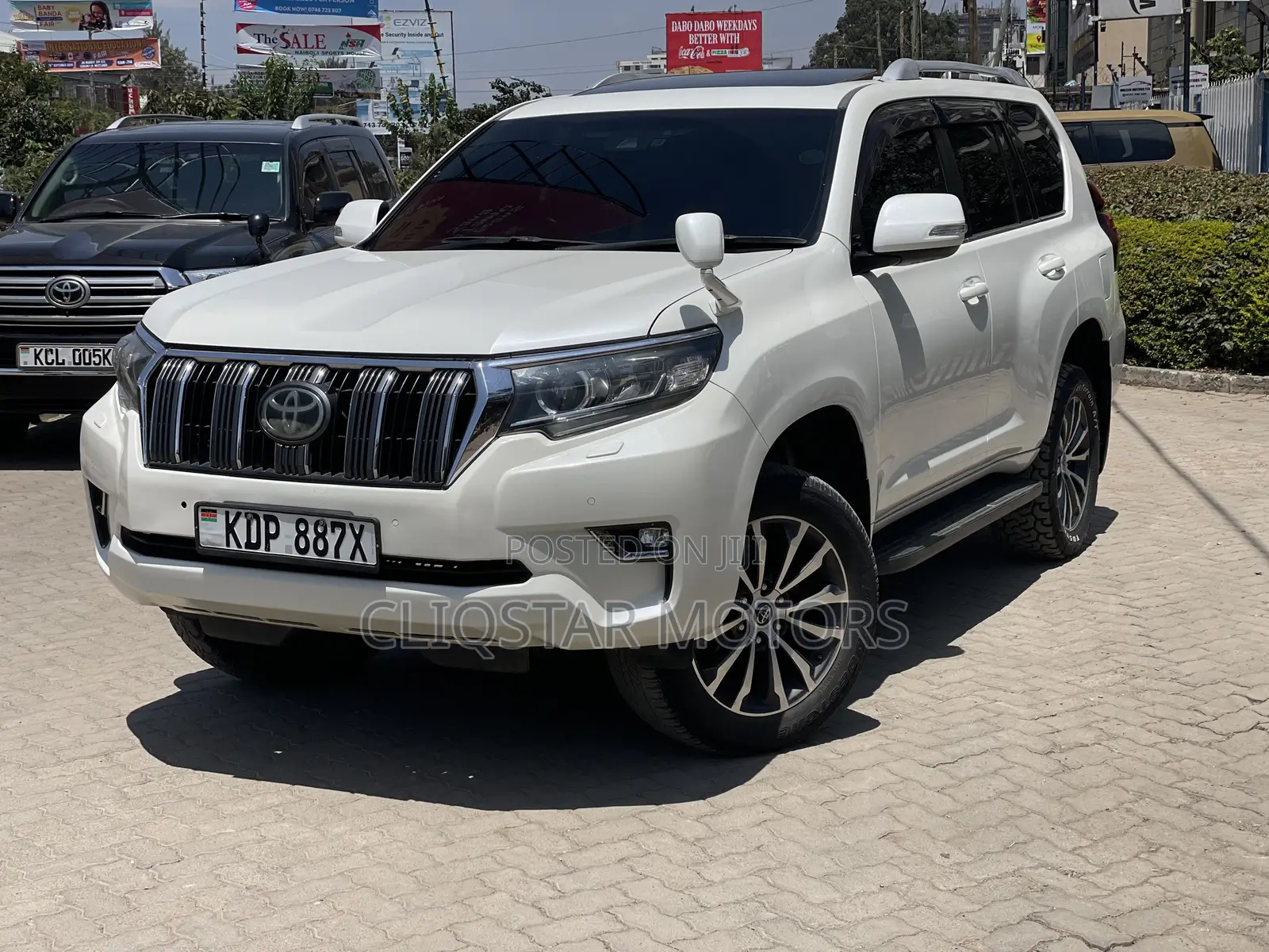 Toyota Land Cruiser Prado 2.8 2019 White