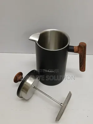 French Press Coffee Maker With Bamboo Handle