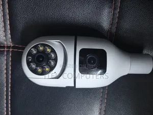 WiFi Smart Bulb CCTV Camera With Dual Lens