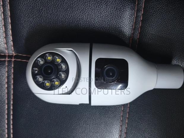 WiFi Smart Bulb CCTV Camera With Dual Lens - main view