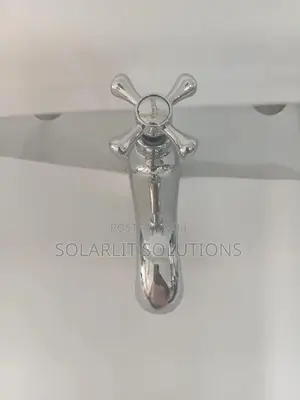 Frencia Classic Crosshead Pillar Tap (Polished Chrome)