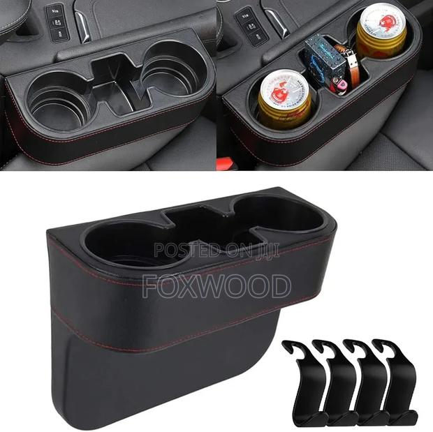 Car Cup Holder With Phone Holder Double Side Holders - thumbnail 3