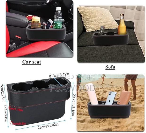 Car Cup Holder With Phone Holder Double Side Holders - thumbnail 5