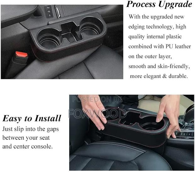 Car Cup Holder With Phone Holder Double Side Holders - thumbnail 7