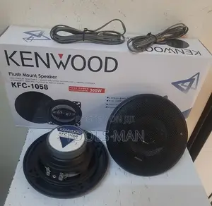 Kenwood KFC-1058 300W 4 Inch 2-Way Flush Mount Car Speakers